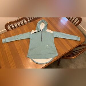 Women’s Hurley hooded pullover made with Nike Dri-Fit material Size Small